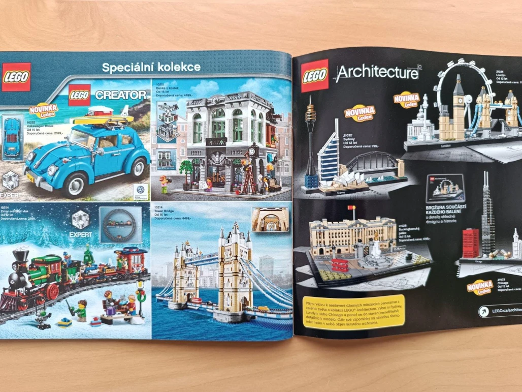LEGO katalog 2017 leden - červen
