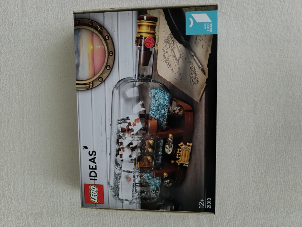 LEGO 21313 Loď v láhvi