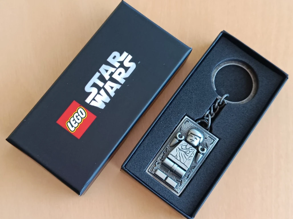 LEGO 5006363 Han Solo Carbonite Metal Key Chain