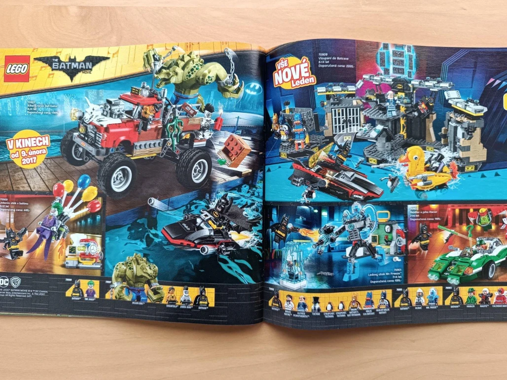 LEGO katalog 2017 leden - červen