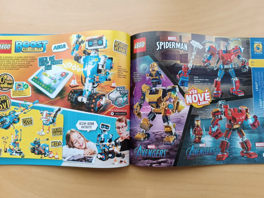 LEGO katalog 2020 leden - červen