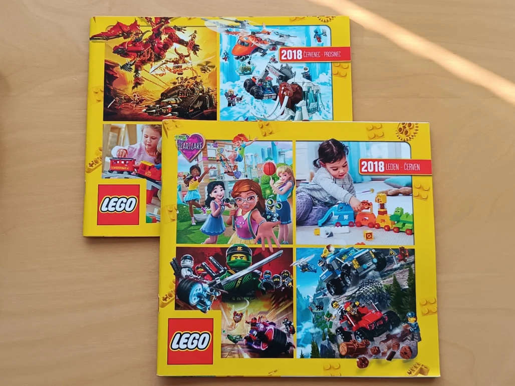 2x Lego katalog 2018