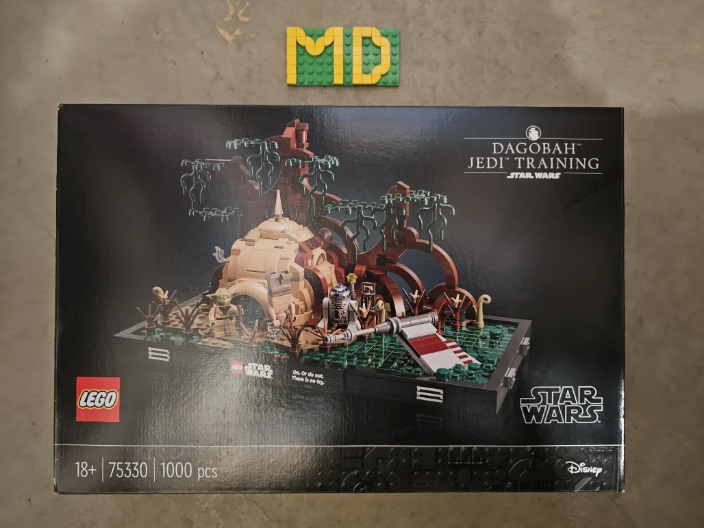 LEGO 75330 Jediský trénink na planetě Dagobah™ – diorama