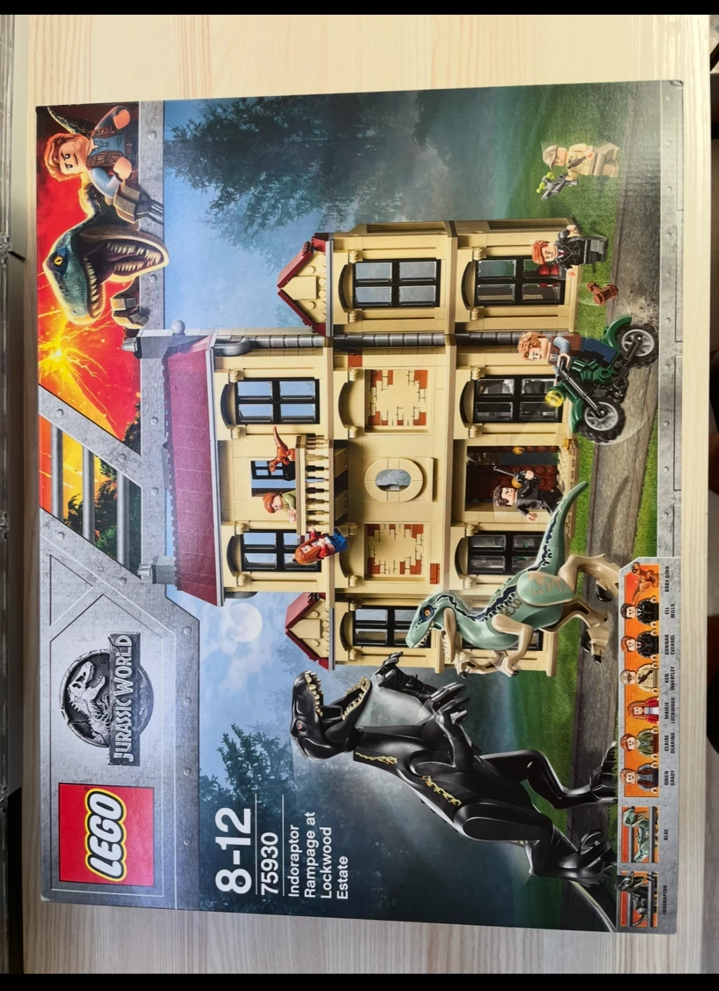 LEGO 75930 Řádění Indoraptora v Lockwoodově sídle