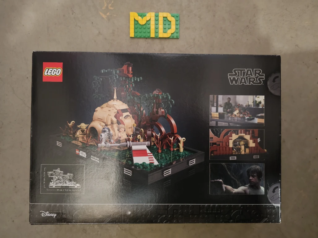 Jediský trénink na planetě Dagobah™ – diorama
