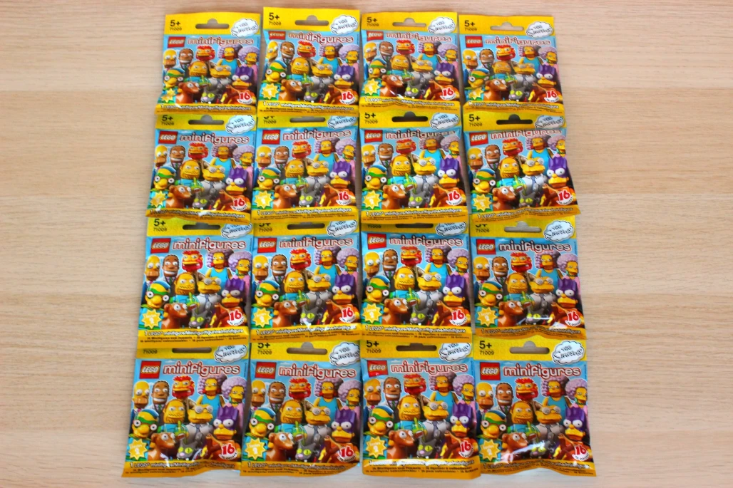 LEGO 71009-17 LEGO Minifigures - The Simpsons Series 2 - Complete