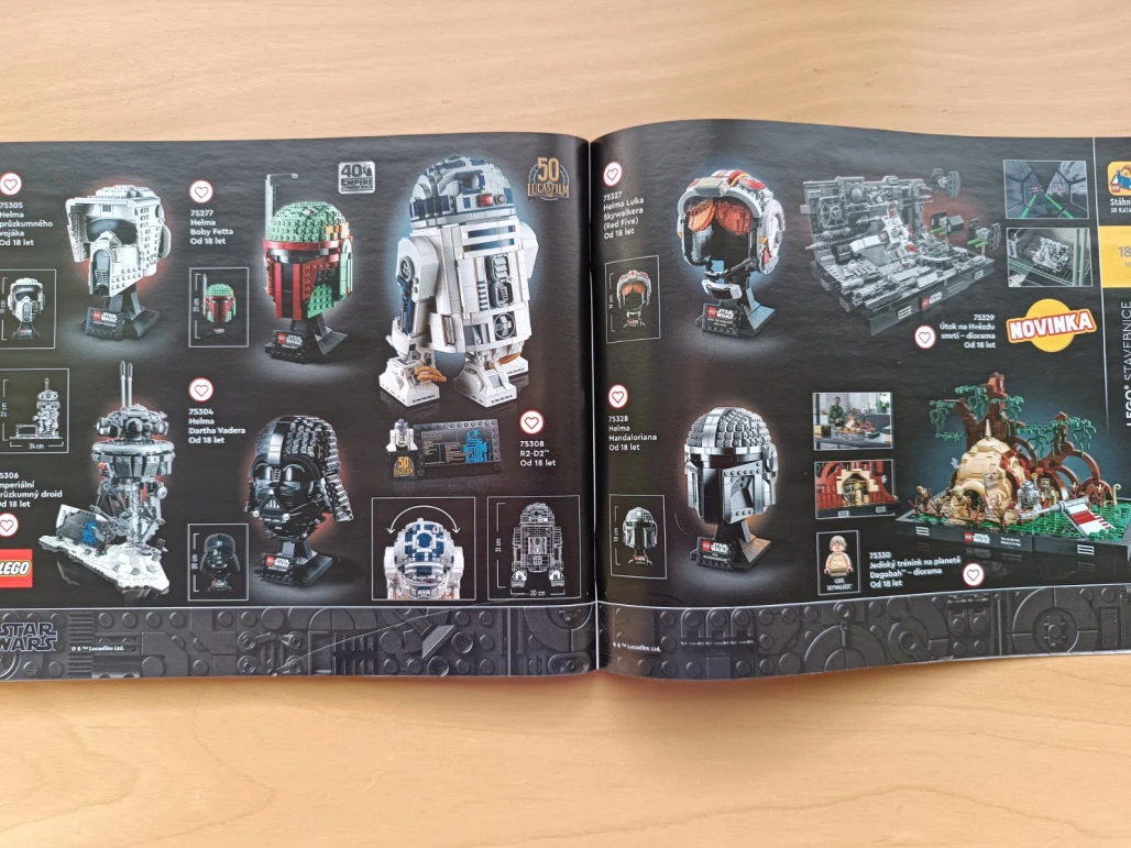 2x Lego katalog 2022