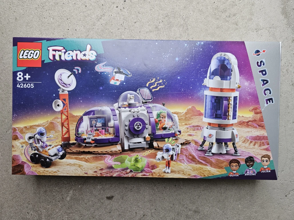 LEGO 42605 Základna na Marsu a raketa