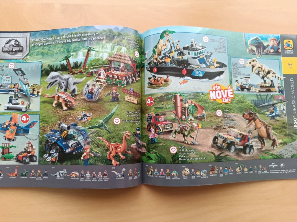 LEGO katalog 2021 červen - prosinec