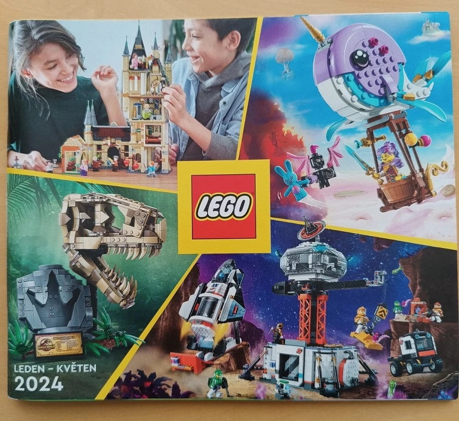 LEGO katalog 2024 leden - květen