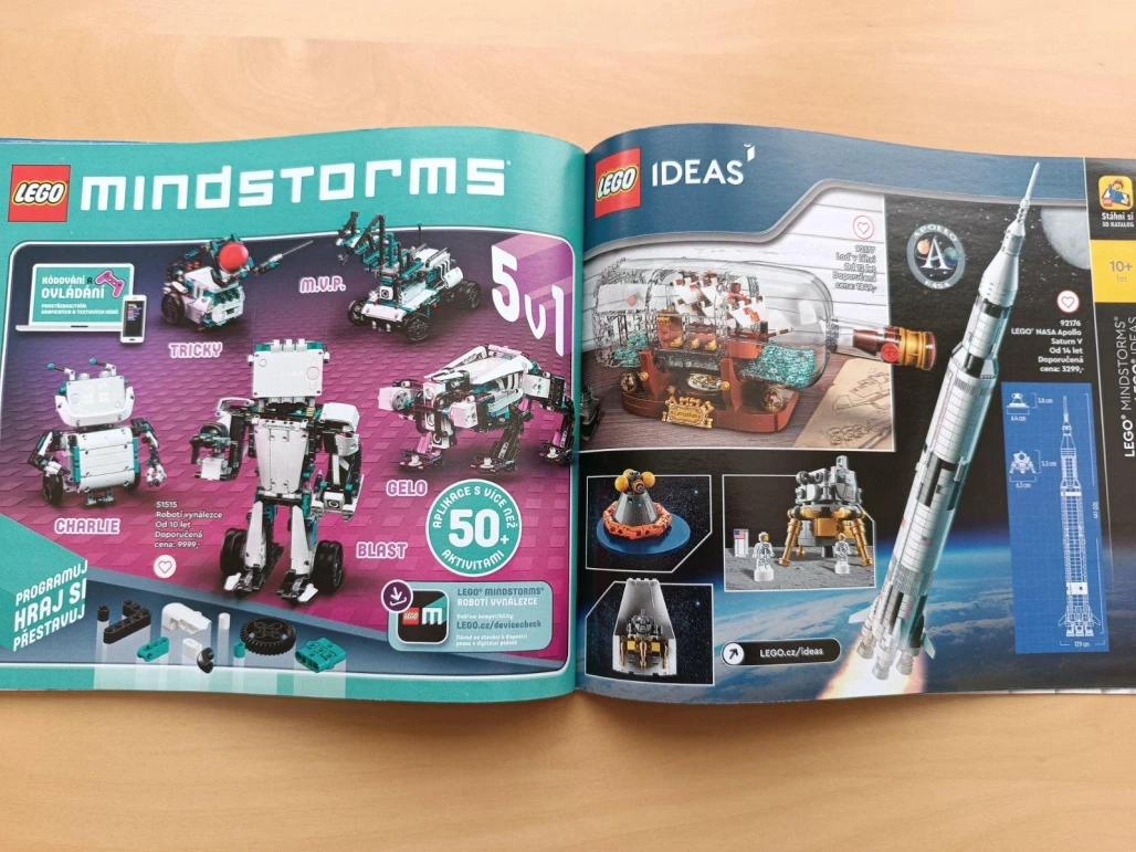 LEGO katalog 2021 červen - prosinec