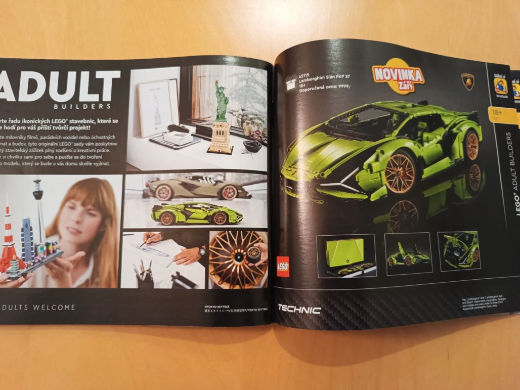 LEGO katalog 2020 červen-prosinec
