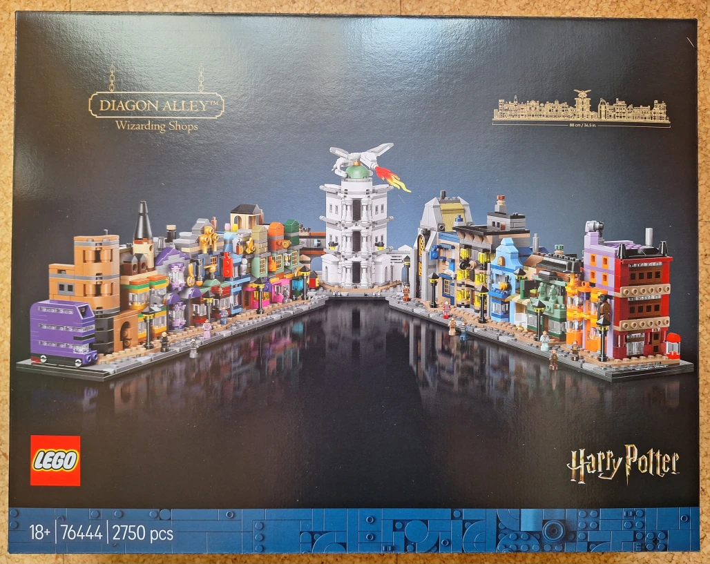 LEGO 76444 Kouzelnické obchody v Příčné ulici