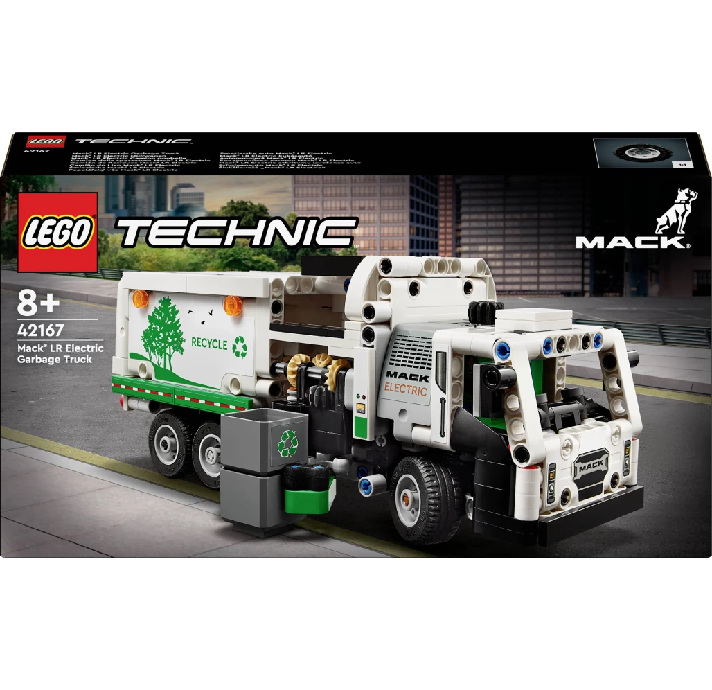 LEGO 42167 Popelářský vůz Mack® LR Electric