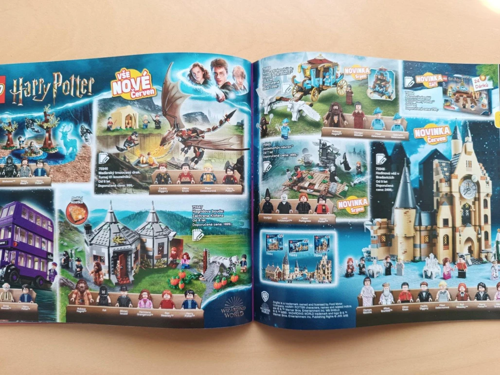LEGO katalog 2019 červen - prosinec