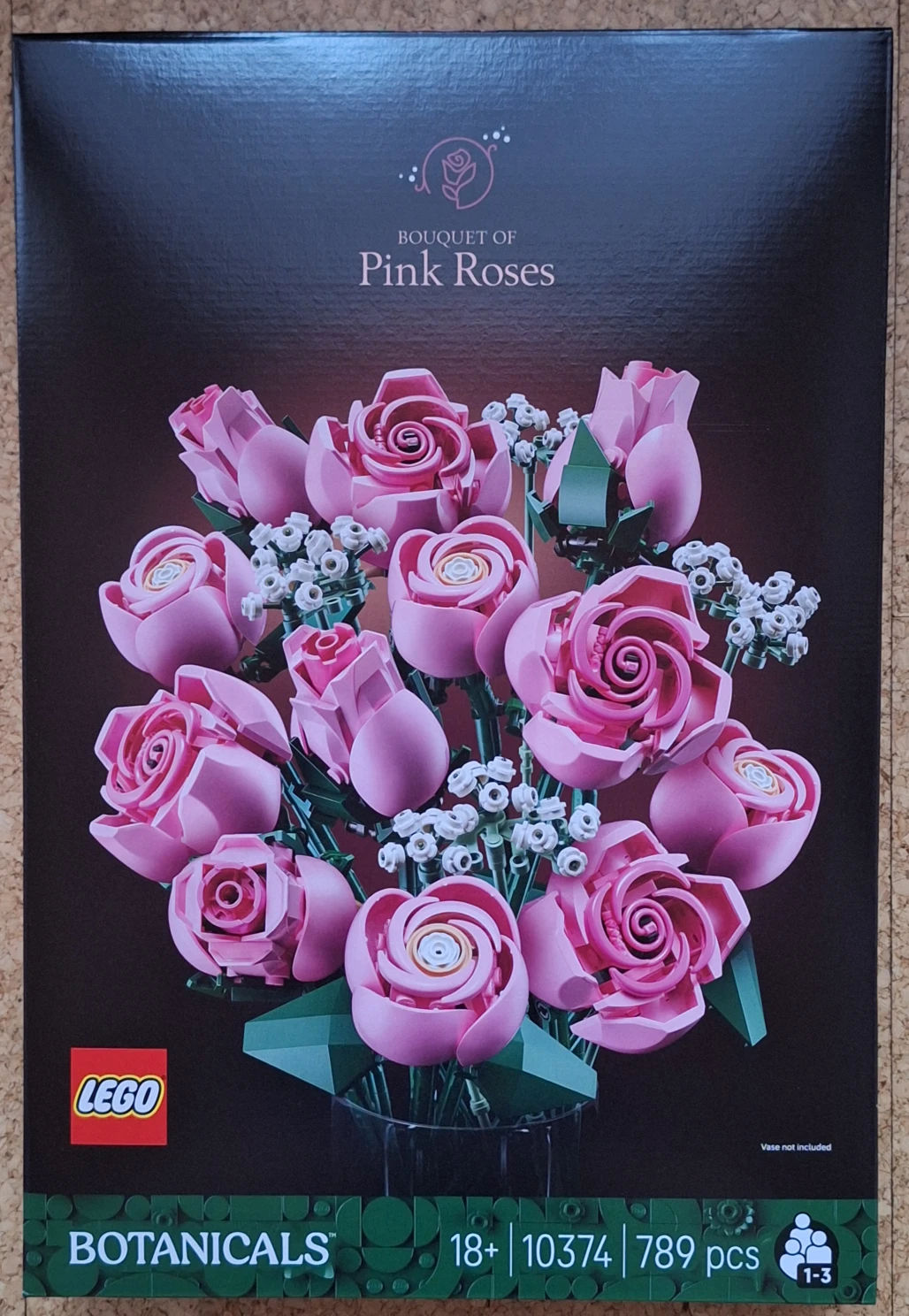 LEGO 10374 Kytice růžových růží