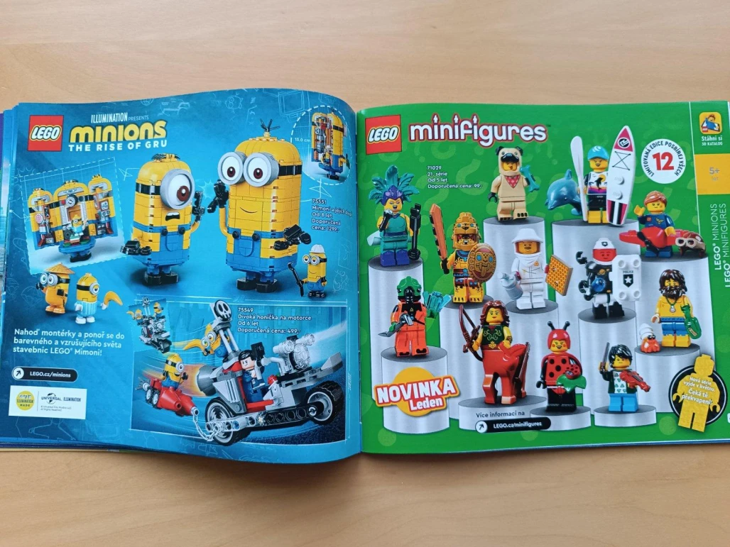 LEGO katalog 2021 leden - květen