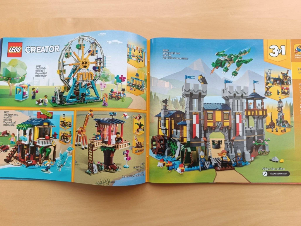 LEGO katalog 2022 leden - květen
