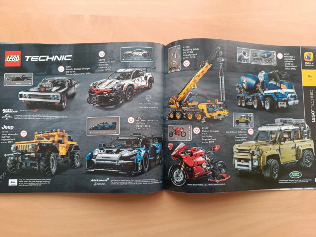 LEGO katalog 2021 červen - prosinec
