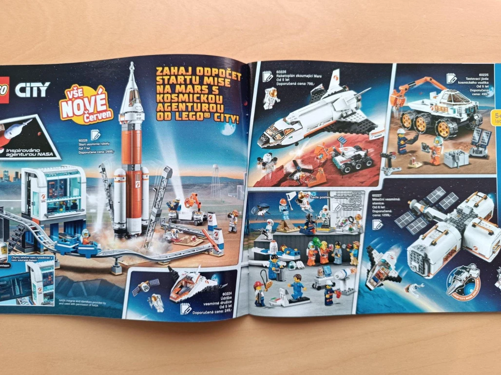 LEGO katalog 2019 červen - prosinec