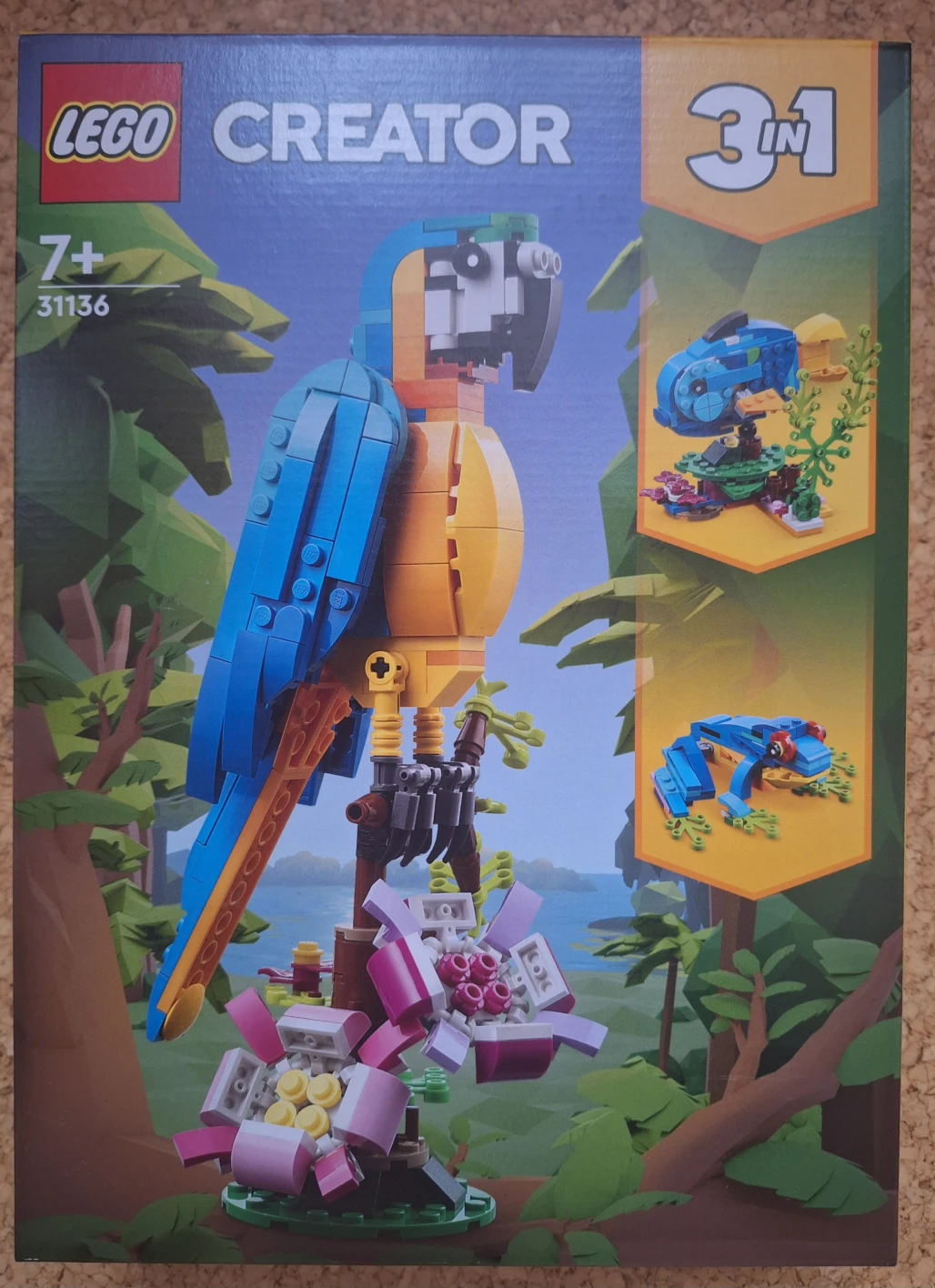 LEGO 31136 Exotický papoušek