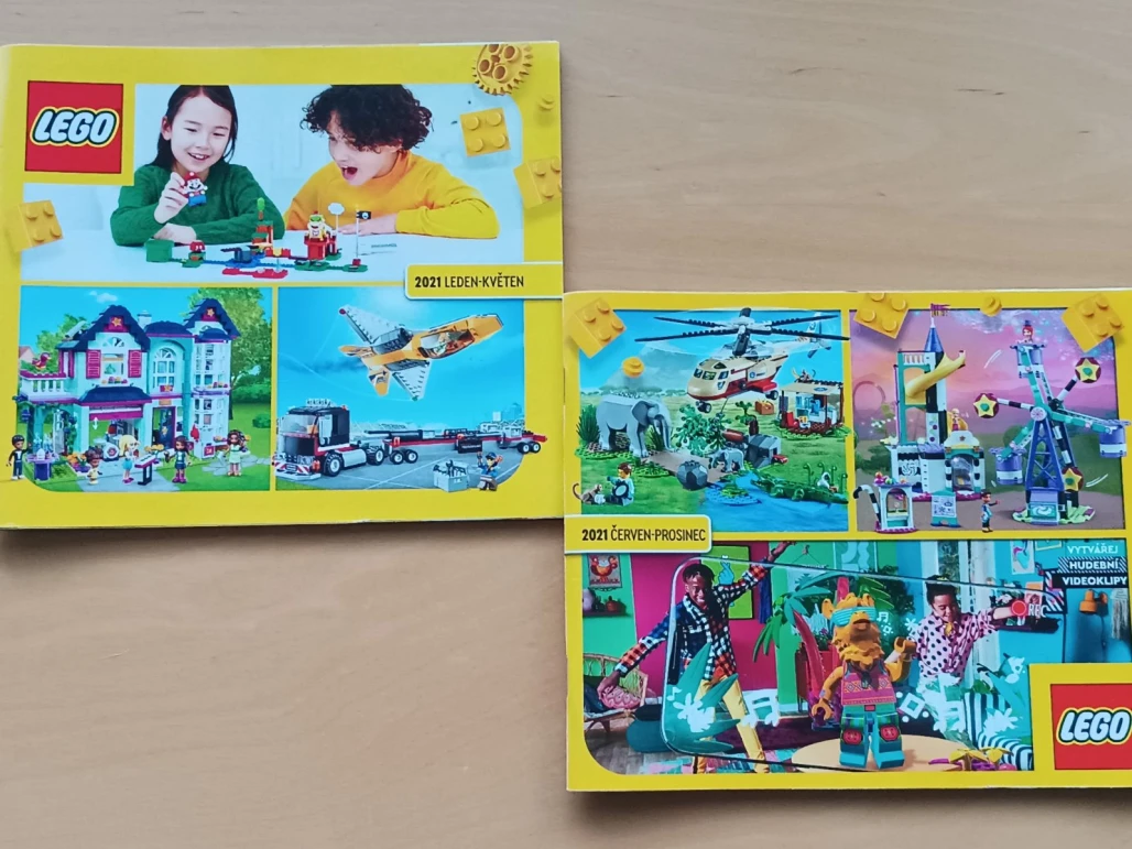 2x Lego katalog 2021