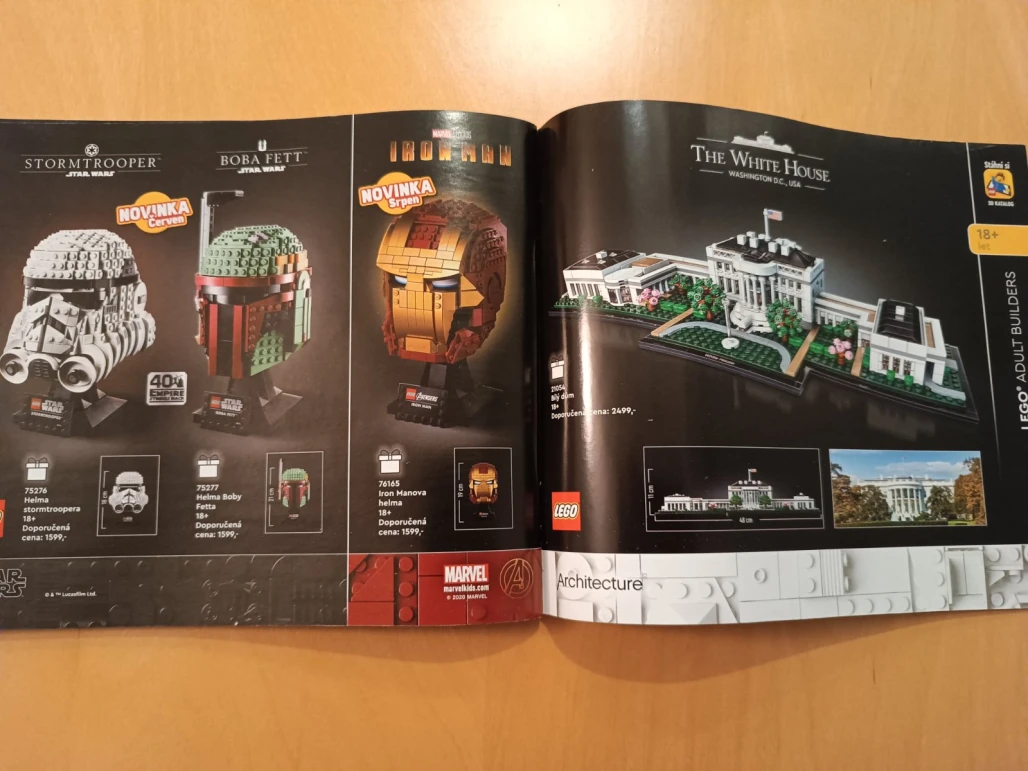 LEGO katalog 2020 červen-prosinec
