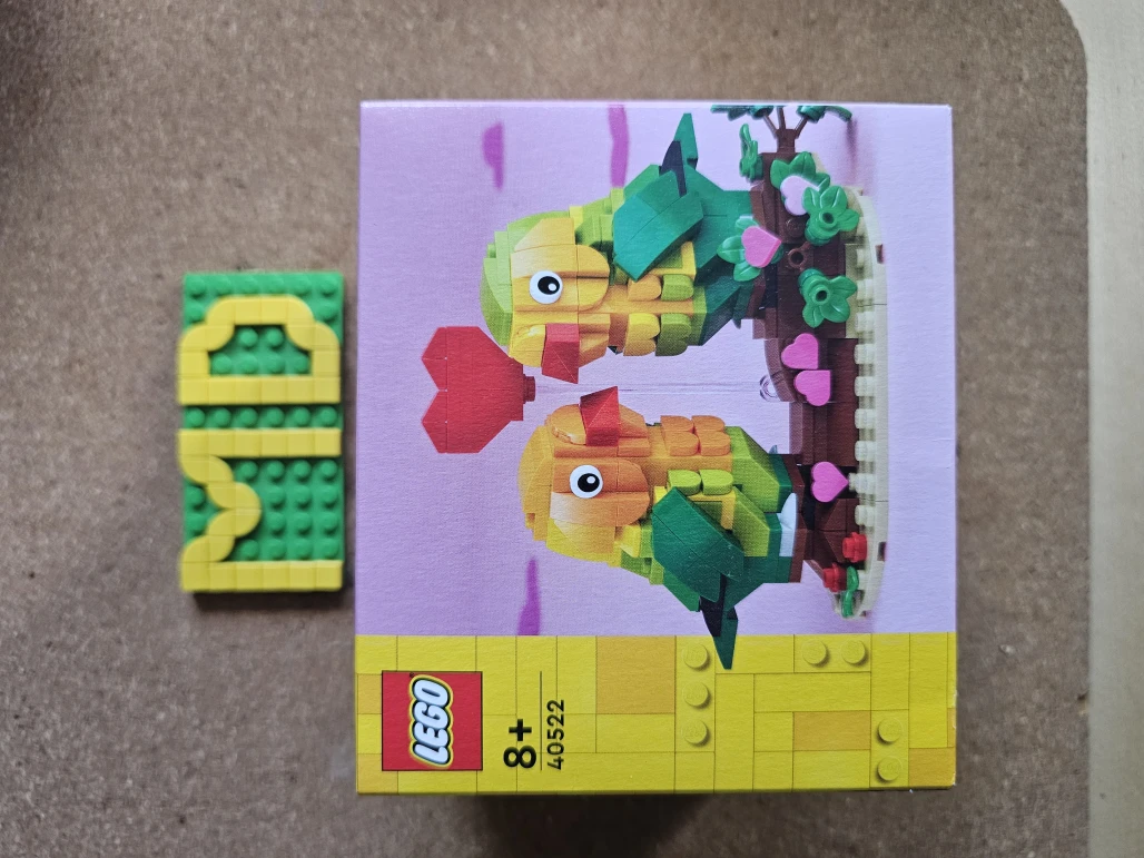LEGO 40522 Valentýnské hrdličky