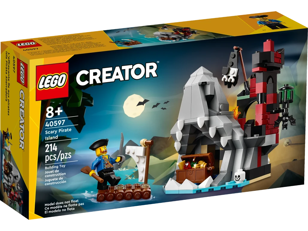 LEGO 40597 Strašidelný pirátský ostrov
