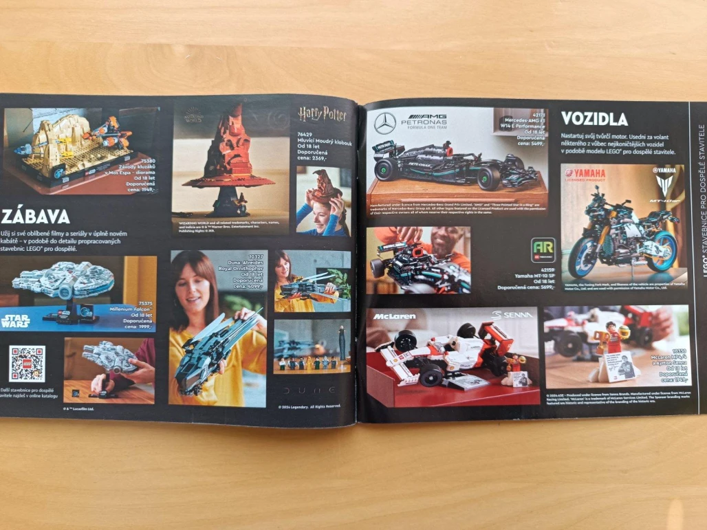 LEGO katalog 2024 červen - prosinec
