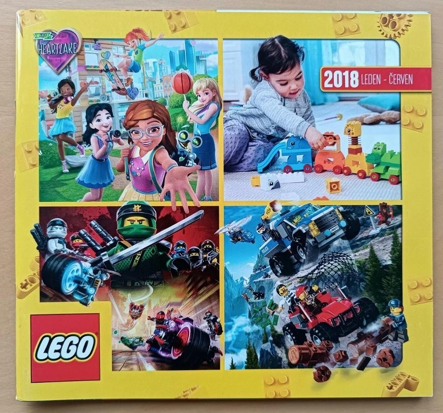 2x Lego katalog 2018