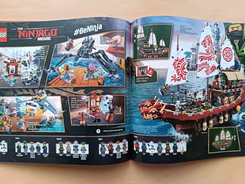 2x Lego katalog 2018