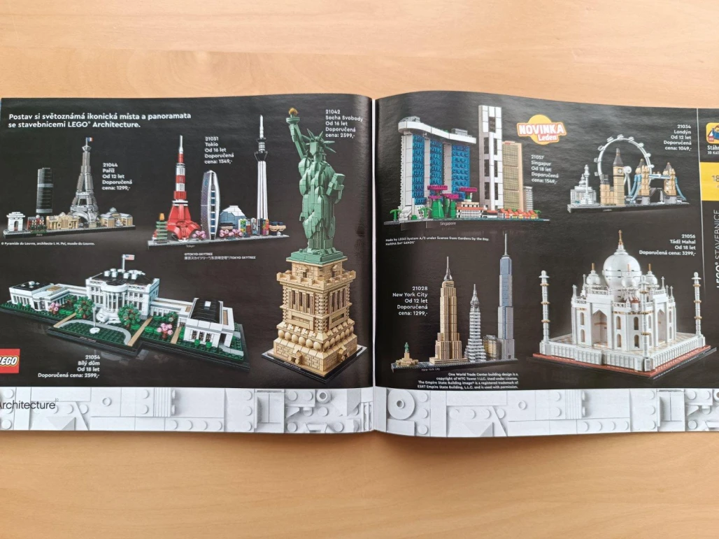 2x Lego katalog 2022