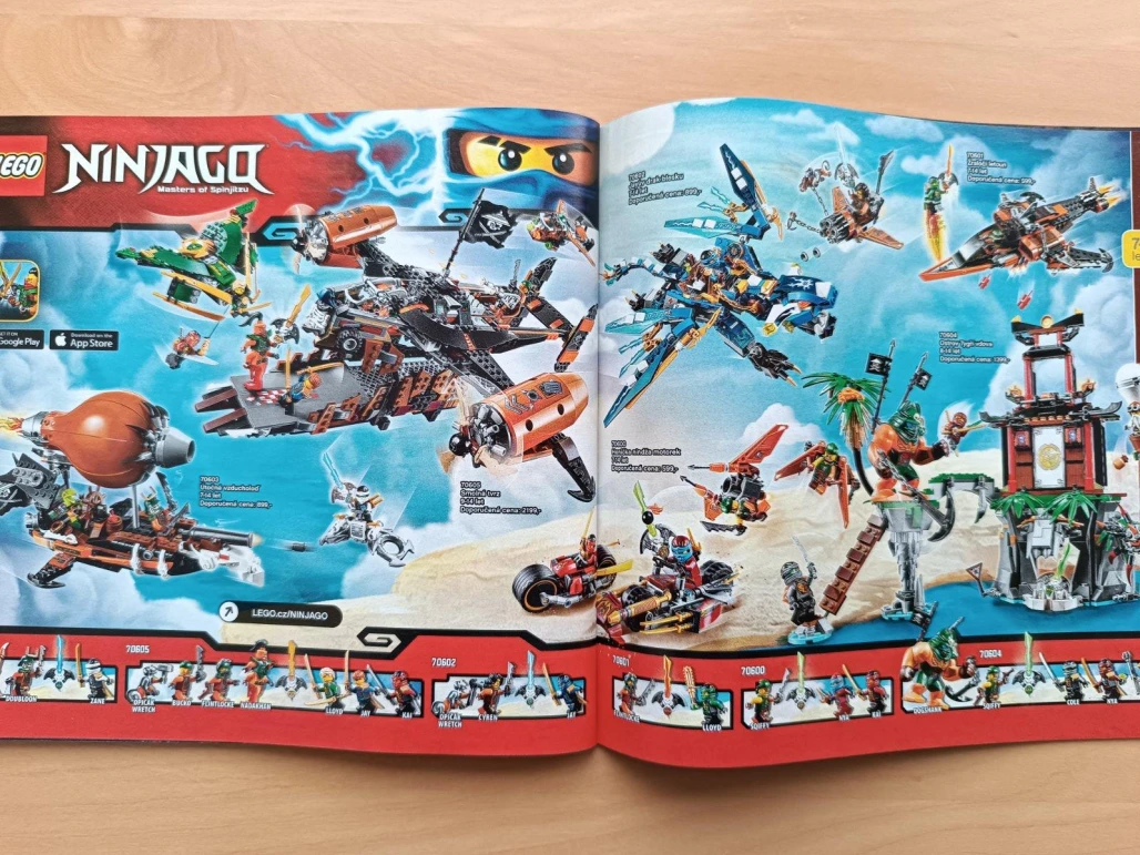 LEGO katalog 2017 leden - červen