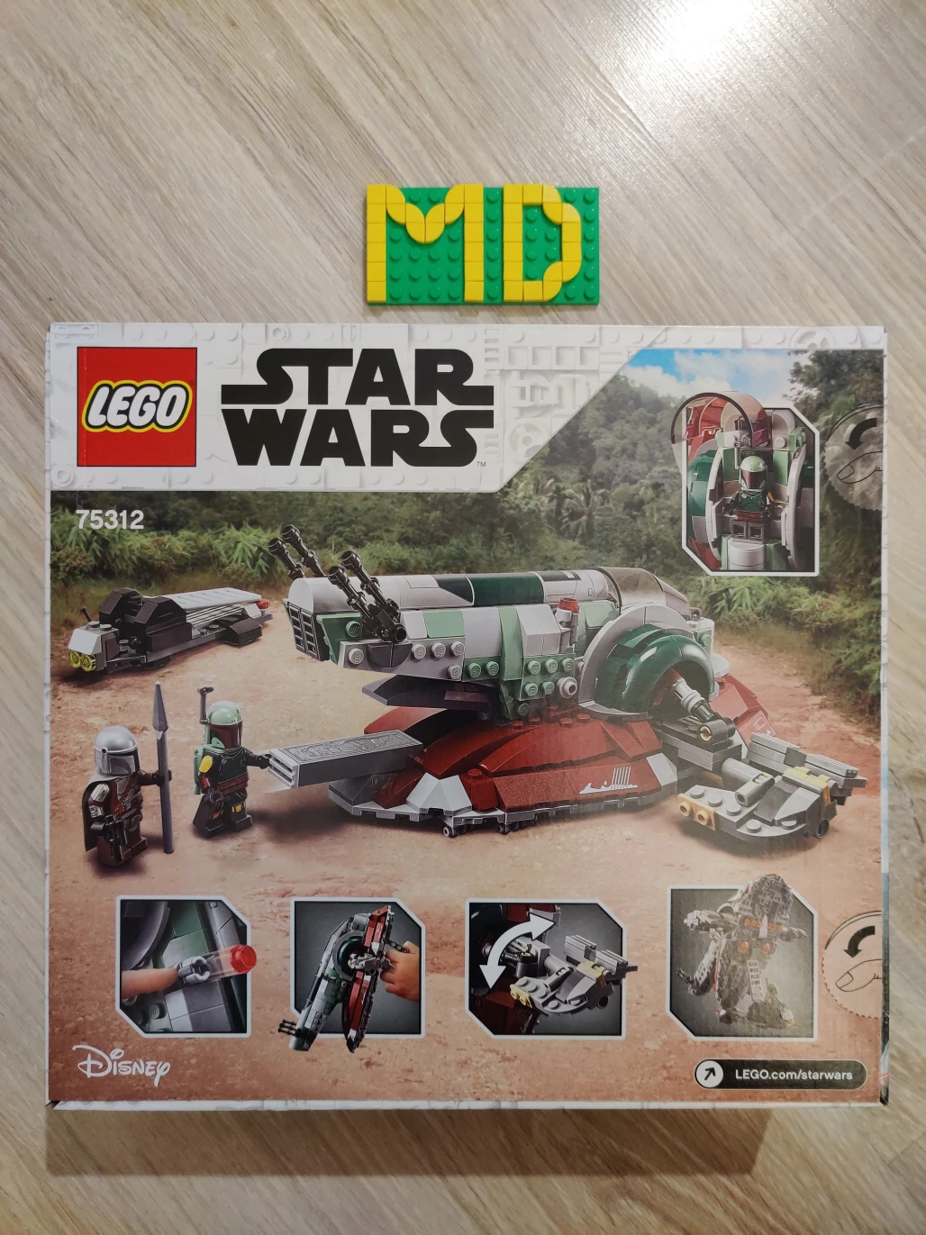 Boba Fett a jeho kosmická loď
