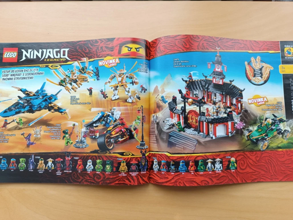 LEGO katalog 2020 leden - červen