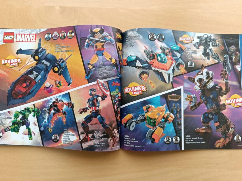 LEGO katalog 2024 leden - květen