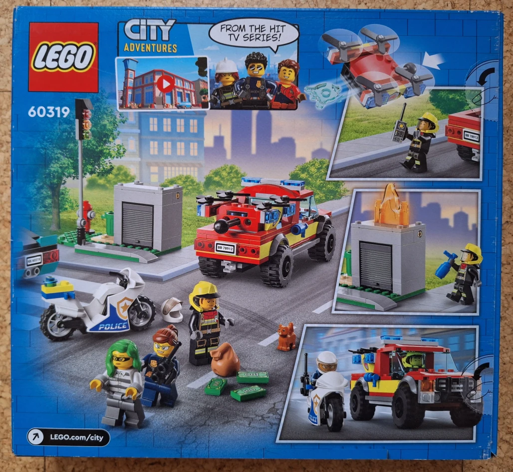 Hasiči a policejní honička