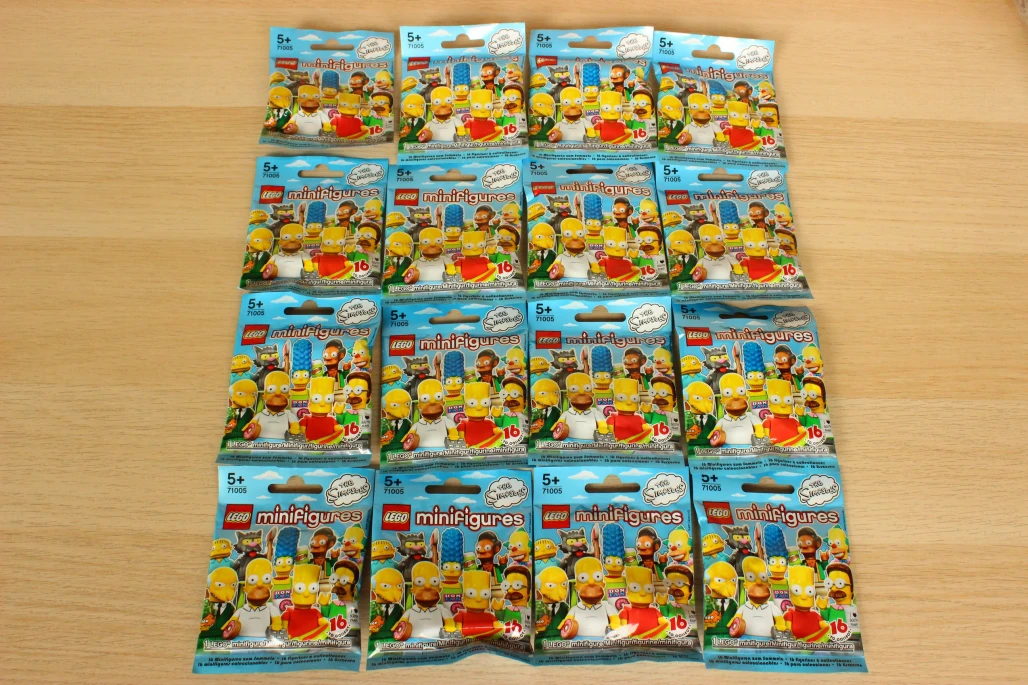 LEGO 71005-17 LEGO Minifigures - The Simpsons Series - Complete