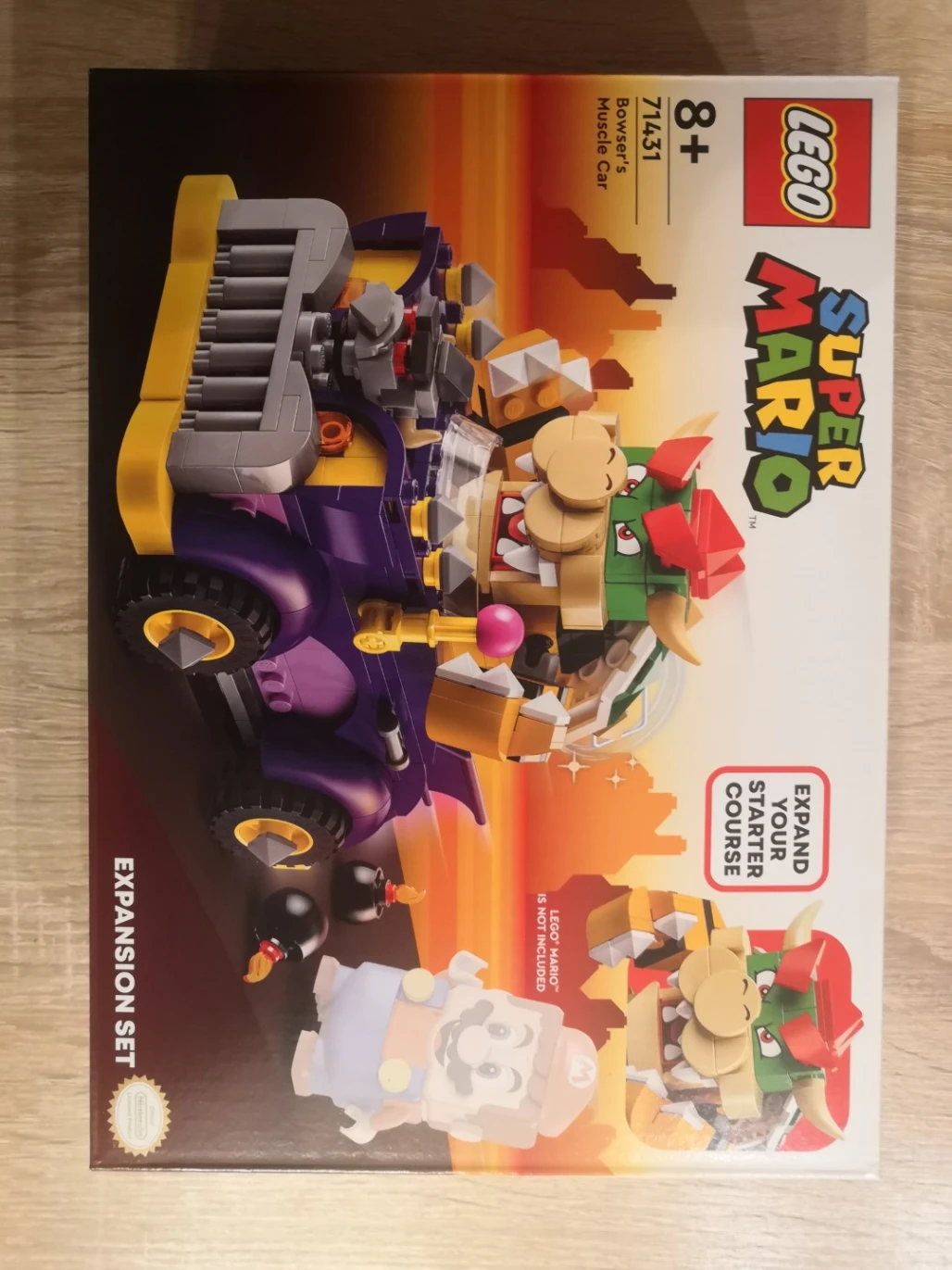 LEGO 71431 Bowserův sporťák – rozšiřující set