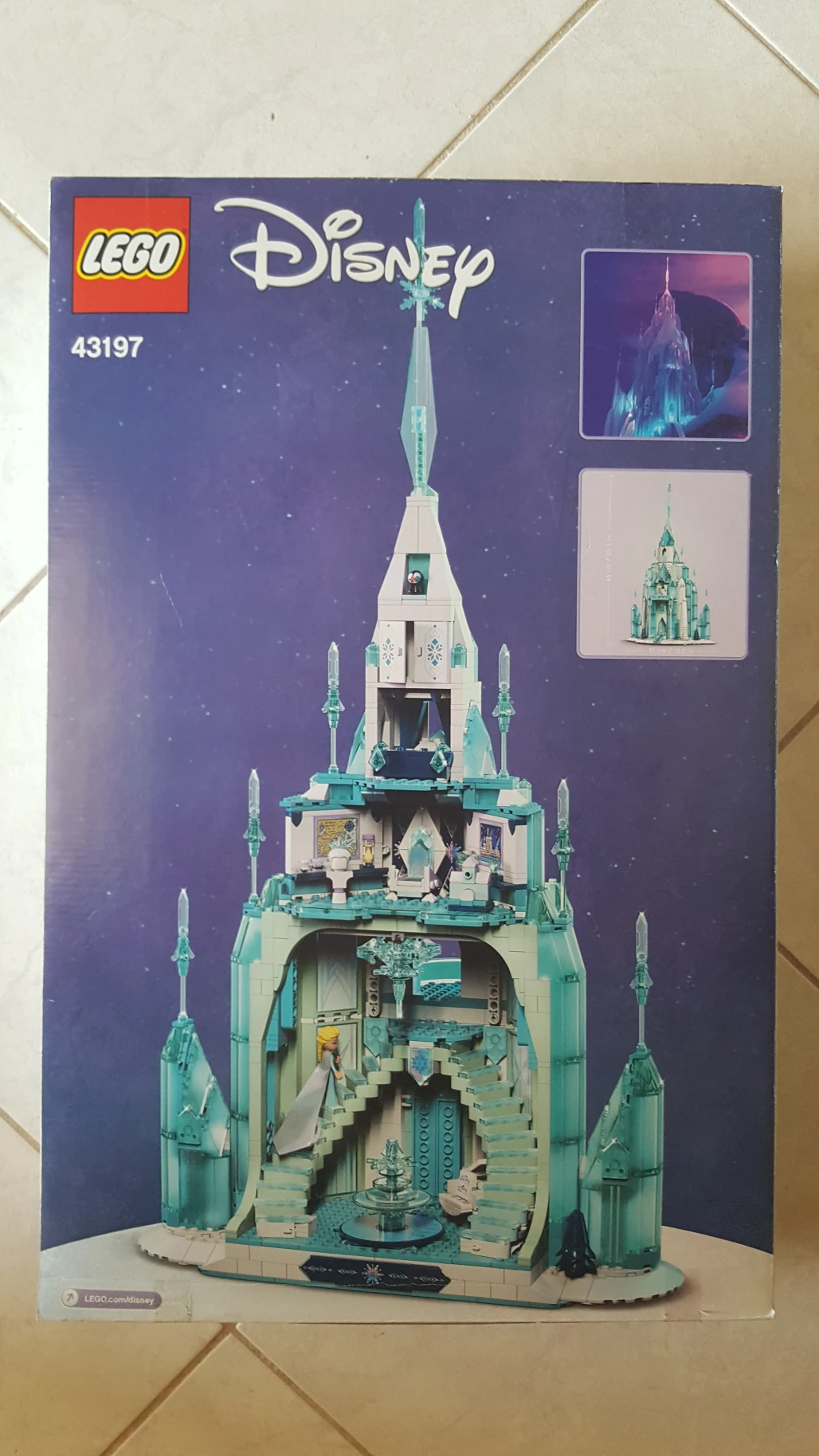 LEGO 43197 Ledový zámek