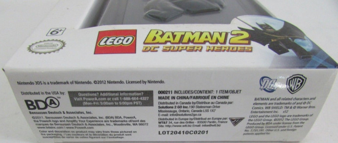 LEGO Batman 2 Vault Case for Nintendo 3DS