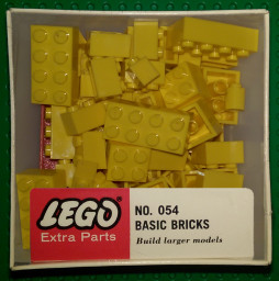 Assorted basic bricks - Yellow