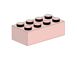 2x4 Sand Red Bricks