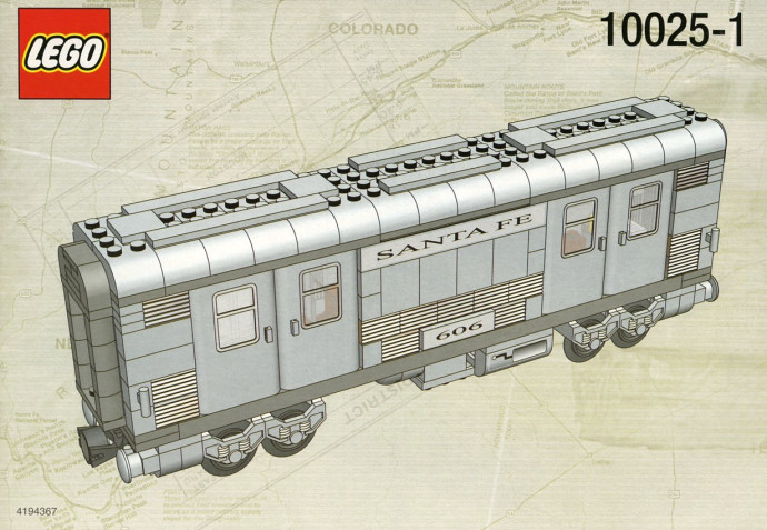 Santa Fe Cars - Set I