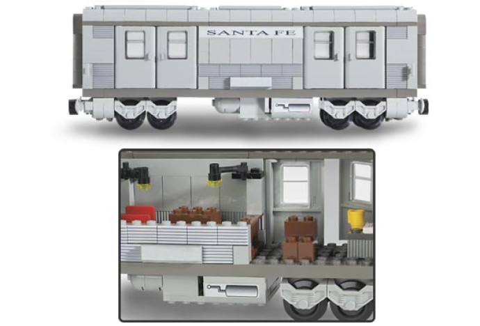 Santa Fe Cars - Set I