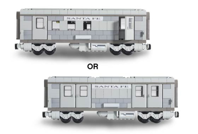 Santa Fe Cars - Set I