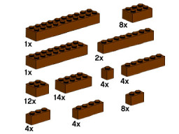 Assorted Brown Bricks