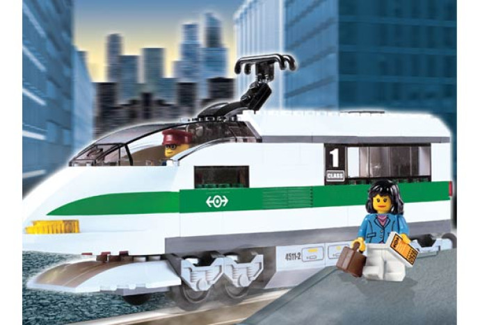 High Speed Train Locomotive