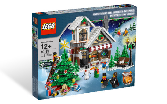 Winter Village Toy Shop